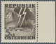 Österreich: 1946, Antifaschistische Austellung "Niemals Vergessen", Die Beiden Unverausgabten Werte - Other & Unclassified