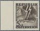 Österreich: 1946, Antifaschistische Austellung "Niemals Vergessen", Die Beiden Unverausgabten Werte - Sonstige & Ohne Zuordnung