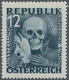 Österreich: 1946, Antifaschistische Austellung "Niemals Vergessen", Die Beiden Unverausgabten Werte - Sonstige & Ohne Zuordnung