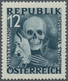 Österreich: 1946, Antifaschistische Austellung "Niemals Vergessen", Die Beiden Unverausgabten Werte - Sonstige & Ohne Zuordnung
