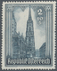 Delcampe - Österreich: 1946, Stephansdom, Komplette Serie Von Zehn Werten Je Als Probedruck In Abweichenden Far - Other & Unclassified