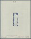 Österreich: 1946, 10 Gr. + 40 Gr. "Stephansdom", Phasendruck In Blau (1. Phase), Einzelabzug Im Klei - Other & Unclassified