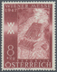 Österreich: 1947, 8 Gr. + 2 Gr. "Frühjahrsmesse", Vier Farbproben In Violettbraun, Gelblichbraun, St - Other & Unclassified