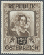 Delcampe - Österreich: 1947, 12 Gr. + 8 Gr. "Kunstausstellung", 18 Verschiedene Farbproben In Linienzähnung 14½ - Other & Unclassified