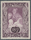 Delcampe - Österreich: 1947, 18 Gr. + 12 Gr. "Kunstausstellung", 22 Verschiedene Farbproben In Linienzähnung 14 - Sonstige & Ohne Zuordnung