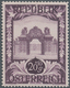 Delcampe - Österreich: 1947, 20 Gr. + 10 Gr. "Kunstausstellung", 18 (meist) Verschiedene Farbproben In Linienzä - Sonstige & Ohne Zuordnung