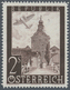 Österreich: 1947, Flugpost, Komplette Serie Von Sieben Werten Je Als Probedruck In Abweichenden Farb - Other & Unclassified