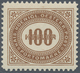 Delcampe - Österreich - Portomarken: 1900, 1 H. Bis 100 H. In Kammzähnung Und In Linienzähnung L 10½, Zwei Komp - Postage Due