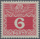 Österreich - Portomarken: 1909, 1 H. Bis 100 H., Dünnes, Fast Durchsichtiges Papier, Komplette Serie - Portomarken