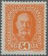 Österreich - Portomarken: 1917, Kaiser Franz Joseph, Vier Werte Komplett Je OHNE AUFDRUCK, Postfrisc - Postage Due