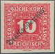 Österreich - Portomarken: 1919, Aufdrucke "Deutschösterreich", 5 H., 10 H., 20 H. Und 40 H., Vier We - Portomarken