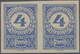 Delcampe - Österreich - Portomarken: 1920/1921, Ziffern, 1 Kr. Bis 20 Kr., Neun Werte In Ungezähnten Waagerecht - Portomarken