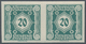 Delcampe - Österreich - Portomarken: 1922, Ziffern, Komplette Serie Von 15 Werten In Ungezähnten Waagerechten P - Postage Due