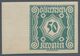Delcampe - Österreich - Portomarken: 1922, Ziffern, 10 Kr. Bis 50 Kr. Kleines Format, Sechs Werte Ungezähnt Vom - Portomarken