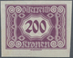 Delcampe - Österreich - Portomarken: 1922/1924, 100 Kr. Bis 6000 Kr., Komplette Serie Von 14 Werten UNGEZÄHNT, - Strafport