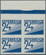 Österreich - Portomarken: 1925/1932, Ziffern 5 Gr., 24 Gr., 1 Sch. Und 2 Sch. Je In Ungezähnten Ober - Postage Due