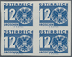 Delcampe - Österreich - Portomarken: 1935, Ziffern/Wappen, 1 Gr. Bis 10 Sch., Komplette Serie In Ungezähnten 4e - Taxe