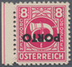 Österreich - Portomarken: 1946, Posthorn 3 Gr., 8 Gr., 10 Gr., 12 Gr., 20 Gr., 60 Gr. Und 1 Sch., Si - Postage Due