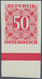 Delcampe - Österreich - Portomarken: 1949/1953, Ziffern 10 Gr. Bis 5 Sch., Elf Werte UNGEZÄHNT, Je Vom Unterran - Postage Due