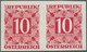 Österreich - Portomarken: 1949/1953, Ziffern 10 Gr. Bis 5 Sch., Elf Werte UNGEZÄHNT In Waagerechten - Postage Due