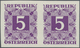 Österreich - Portomarken: 1949/1953, Ziffern 10 Gr. Bis 5 Sch., Elf Werte UNGEZÄHNT In Waagerechten - Postage Due