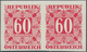Delcampe - Österreich - Portomarken: 1949/1953, Ziffern 10 Gr. Bis 5 Sch., Elf Werte UNGEZÄHNT In Waagerechten - Postage Due