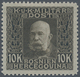 Delcampe - Österreich - Verrechnungsmarken: 1914, Freimarken Kaiser Franz Joseph, 10 Kr. Höchstwert, Fünf Probe - Steuermarken