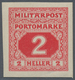 Bosnien Und Herzegowina (Österreich 1879/1918): 1919, Ziffern-Portomarken 2 H Bis 3 Kr. Kompletter U - Bosnien-Herzegowina