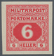 Delcampe - Bosnien Und Herzegowina (Österreich 1879/1918): 1919, Ziffern-Portomarken 2 H Bis 3 Kr. Kompletter U - Bosnia And Herzegovina