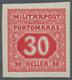 Delcampe - Bosnien Und Herzegowina (Österreich 1879/1918): 1919, Ziffern-Portomarken 2 H Bis 3 Kr. Kompletter U - Bosnien-Herzegowina