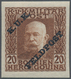 Delcampe - Österreichisch-Ungarische Feldpost - Allgemeine Ausgabe: 1915, Aufdruckausgabe, Kompletter Satz Unge - Other & Unclassified