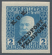 Österreichisch-Ungarische Feldpost - Allgemeine Ausgabe: 1915, 1 H - 10 K Franz Joseph Ungezähnt Mit - Other & Unclassified