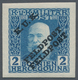 Österreichisch-Ungarische Feldpost - Allgemeine Ausgabe: 1915, 1 H - 10 K Franz Joseph Ungezähnt Mit - Sonstige & Ohne Zuordnung