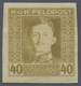 Österreichisch-Ungarische Feldpost - Allgemeine Ausgabe: 1915, 1 H - 10 K Kaiser Karl UNGEZÄHNT, Kom - Other & Unclassified