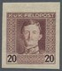 Delcampe - Österreichisch-Ungarische Feldpost - Allgemeine Ausgabe: 1915, 1 H - 10 K Kaiser Karl UNGEZÄHNT, Kom - Other & Unclassified