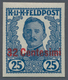 Delcampe - Österreichisch-Ungarische Feldpost - Italien: 1918, Vierzehn UNVERAUSGABTE UNGEZÄHNTE Marken 1 H Bis - Sonstige & Ohne Zuordnung