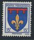 FRANCE 1943 - YT N°574 - 15 F. Outremer, Rouge Et Jaune - Armoiries De Provinces - Provence - Neuf** - TTB Etat - 1941-66 Armoiries Et Blasons