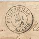 10238 - PHILIPPEVILLE 1856 - Lettres & Documents