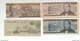 G-I-E , BILLETS FACTICES , EL BANCO DE MEXICO S.A , 9x 4 , 2 Scans ,  LOT DE 4 BILLETS - Mexique