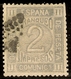 ESPAÑA Edifil 116 (º) 2 Céntimos Gris   Corona Real,cifras,Amadeo  1872  NL871 - Usati