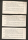 T. Germany 3psc. X Zinsschein Lech Elektrizitatswerke AG Coupon Kupon 1921 - 1923 No. 134019 Watermark - Other & Unclassified