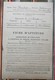 55 CHAMPLON Par ETAIN Fiche D'Aptitude C. Lambert 1947 - 48 Fin D'Etudes - Diplômes & Bulletins Scolaires