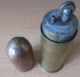 Guerre 14-18 - Artisanat De Tranchées - 1 Briquet Et Une Boîte à Mitraille De Poilus 37 Mm- Détails Dans La Description - 1914-18