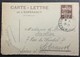 Pseudo Entier Postal Carte-lettre De L'Espérance Attaque Repoussée Tranchée Simili Semeuse Franchise Militaire - Lettres & Documents