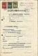 HUNTING Germany 1935 Templin Revenue 1+5+10 RM Preussen Stempelmarke Fiscal Tax Document Gebührenmarke JAGD Deutschland - Covers & Documents