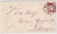 1873, 1 Gr. Luxus Brief, Hufeisen-Stp. " HAMBURG " , #a1510 - Briefe U. Dokumente