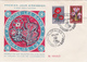 FDC (enveloppe) Luxembourg - Mondorf-Les-Bains: Floralies 1956 - Timbres N° 506/507 - FDC