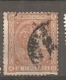 1875   Yv. N° 153   (o)  2c   Alphonse XII   Cote  10 Euro  D    2 Scans - Usati