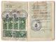 KINGDOM OF ROMANIA 1929 PASSPORT- PASSEPORT To EMIGRATE To URUGUAY - VISAS And STAMPS From GERMANY-HUNGARY-AUSTRIA - Historical Documents