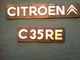 Plaque Minéralogique  Ancienne De  CITROEN - Placas De Matriculación